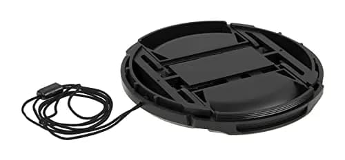 Fotodiox Inner Pinch Lens Cap, Lens Cover with Cap Keeper, 82mm | Durable Plastic Lens Protection thumbnail 3
