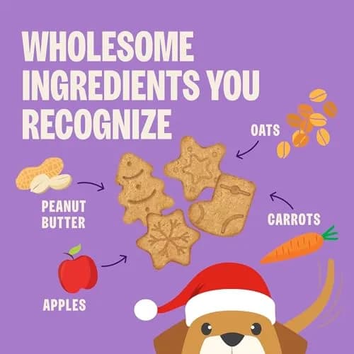 Old Mother Hubbard Winter Fun P-Nuttier Dog Biscuits 16 oz | Natural Seasonal Holiday Treat thumbnail 3