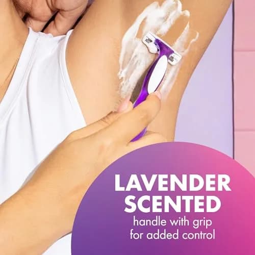 BIC Soleil 3 Scented Disposable Razors for Women, 4-Pack | 3-Blade Shave with Vitamin E Strip thumbnail 6