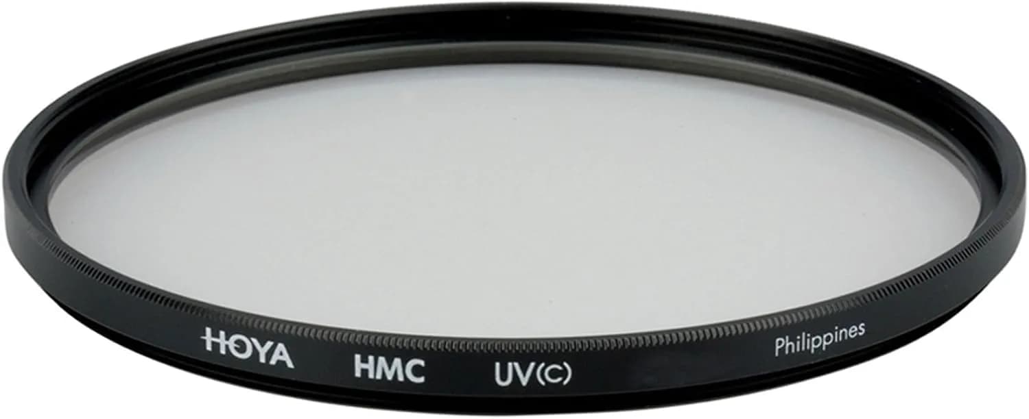 Hoya 58mm HMC UV(c) Haze Camera Lens Filter Multi-Coated Tempered Glass | Over 97% Light Transmission - main product image