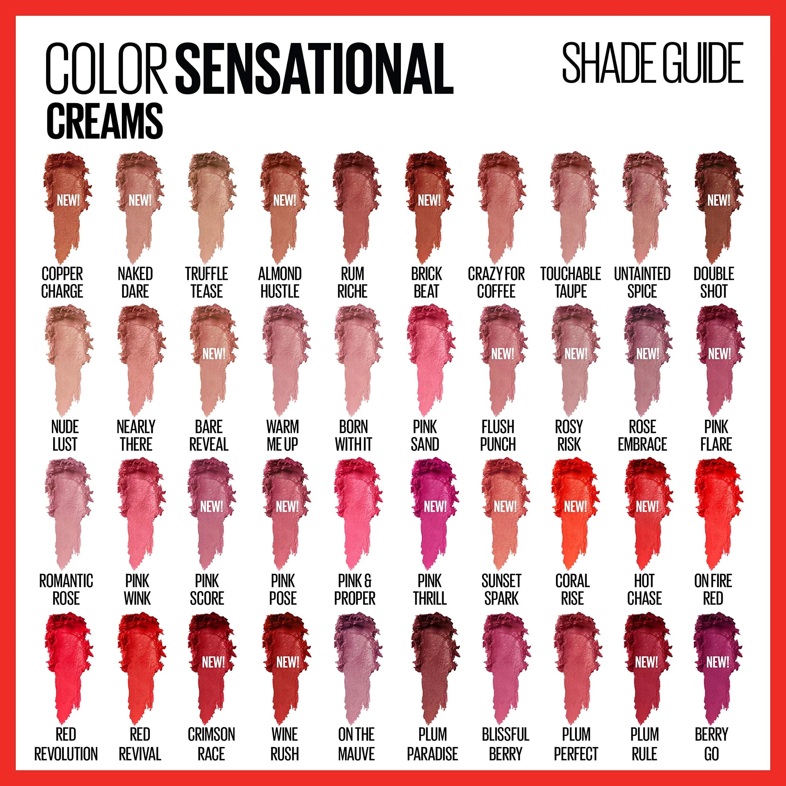 Maybelline Color Sensational Lipstick, Cream Finish, Warm Me Up Nude Pink | Hydrating Creamy Lipstick (0.15 oz / 4.25 g) - view 5