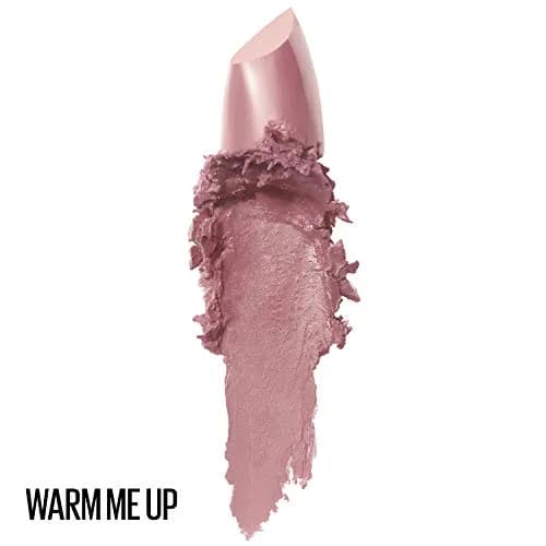 Maybelline Color Sensational Lipstick, Cream Finish, Warm Me Up Nude Pink | Hydrating Creamy Lipstick (0.15 oz / 4.25 g) thumbnail 2