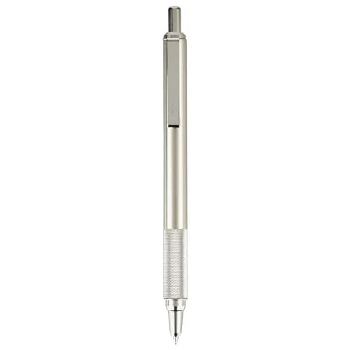 Zebra Pen STEEL F-701 Retractable Ballpoint Pen, Black Ink, 0.8mm, 1-Pack | Smooth Writing Metal Pen thumbnail 2