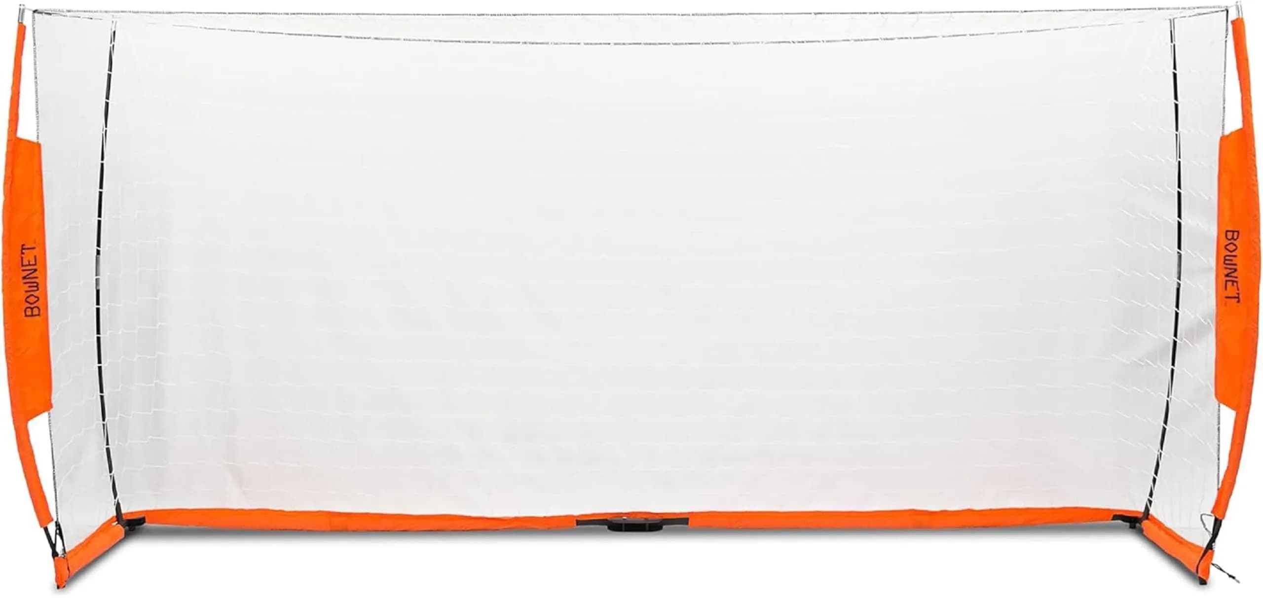 Bownet Folding Soccer Goal, Pop-Up Net with Carry Bag - 6'H x 12'W | Portable, Durable Steel Frame for Indoor & Outdoor Play