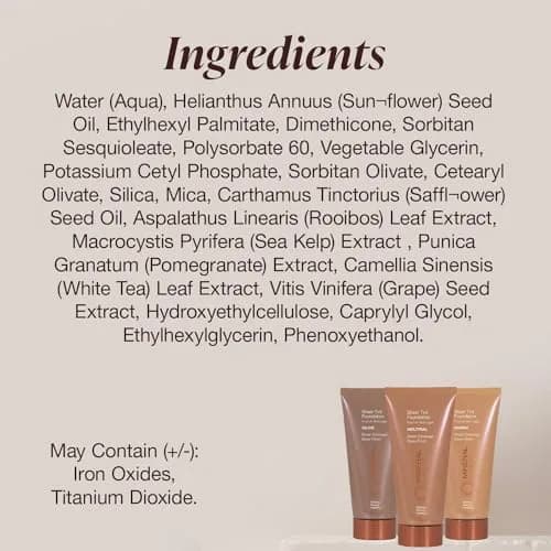 Mineral Fusion Sheer Tint Foundation Olive 1.8 Oz (53ml) | Hypoallergenic & Paraben-Free thumbnail 8