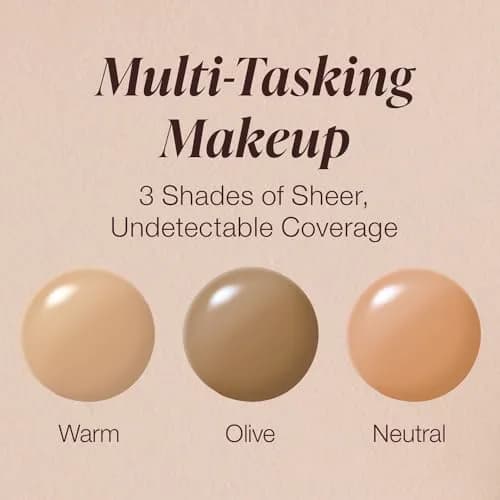Mineral Fusion Sheer Tint Foundation Olive 1.8 Oz (53ml) | Hypoallergenic & Paraben-Free thumbnail 2