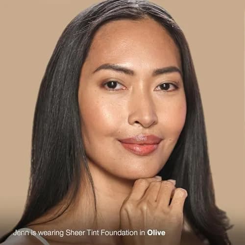 Mineral Fusion Sheer Tint Foundation Olive 1.8 Oz (53ml) | Hypoallergenic & Paraben-Free thumbnail 3