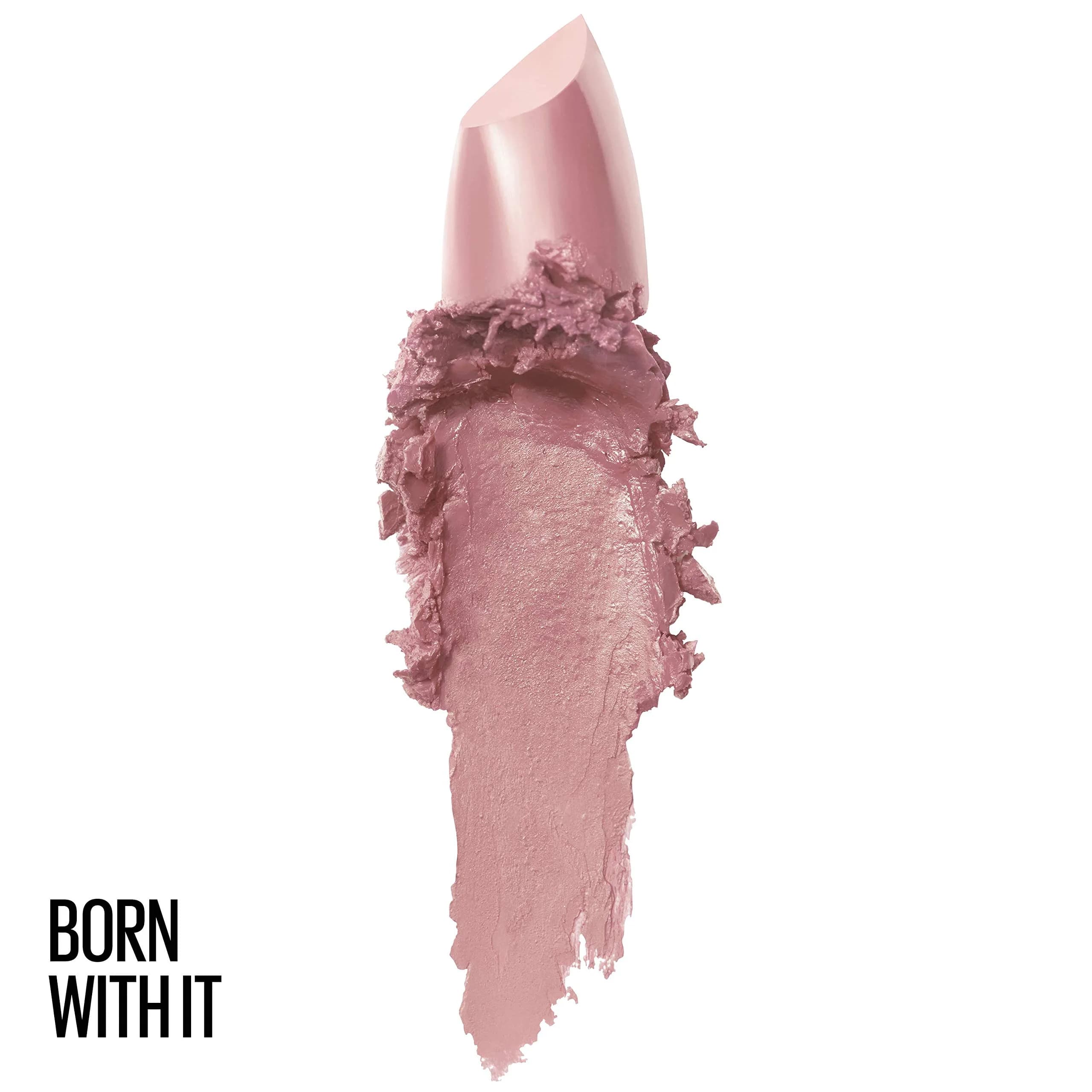 Maybelline Color Sensational Lipstick Born With It 0.15 oz | Creamy Hydrating Nude Pink - view 2