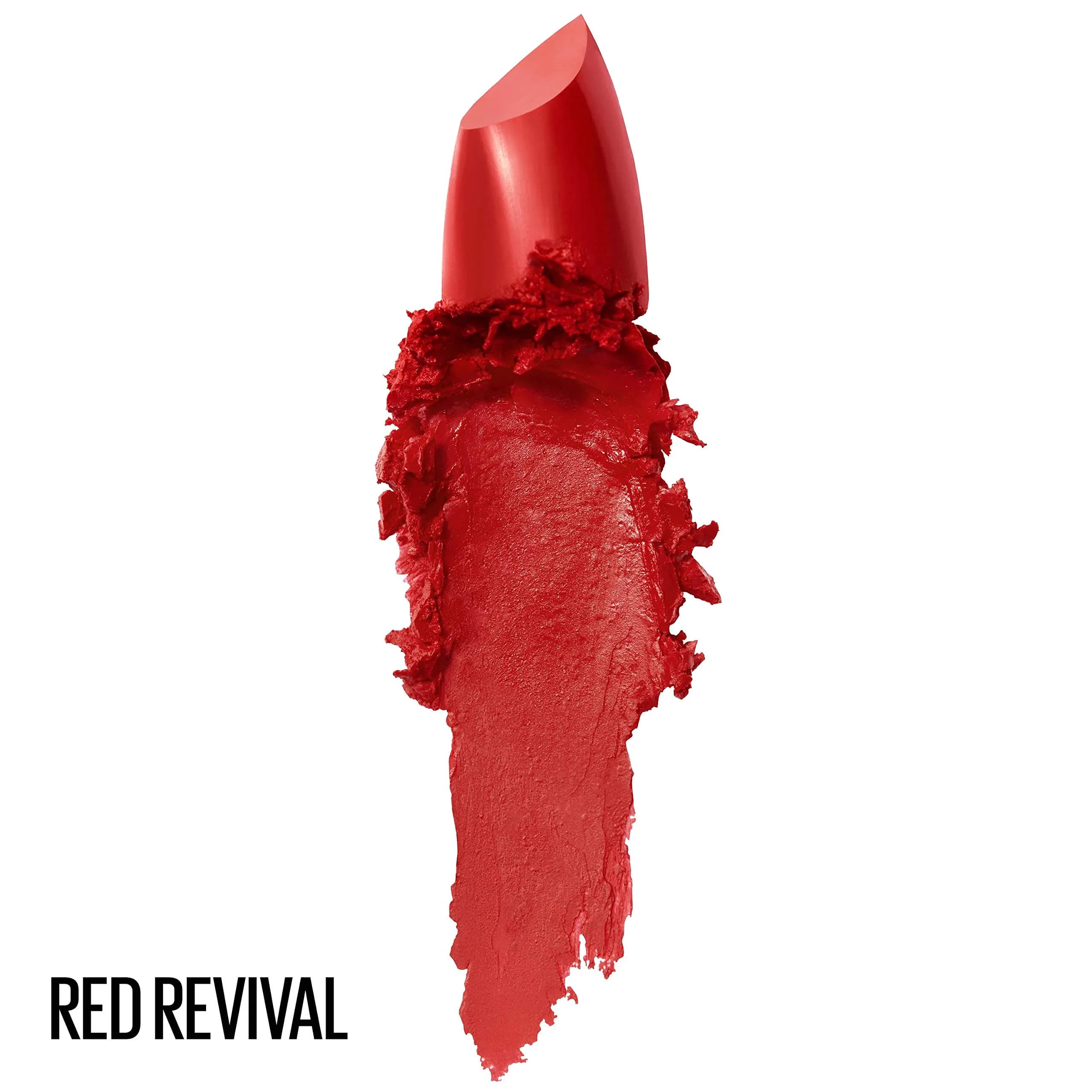 Maybelline Color Sensational Lipstick 645 Red Revival - Creamy Hydrating Lip Colour - view 2
