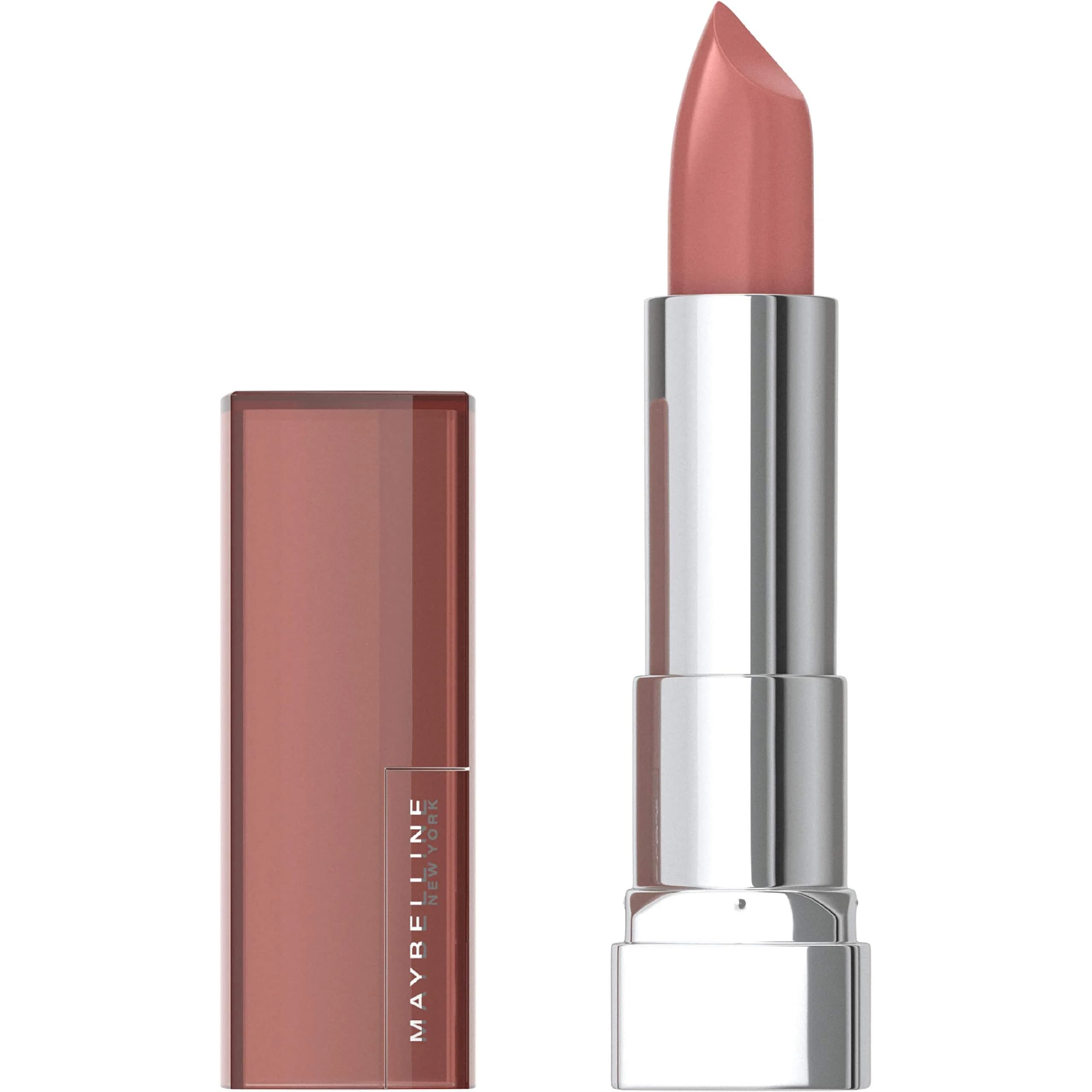 Maybelline Color Sensational Lipstick 275 Crazy For Coffee - Creamy Hydrating Nude Pink Lip Color, 4g - main product image