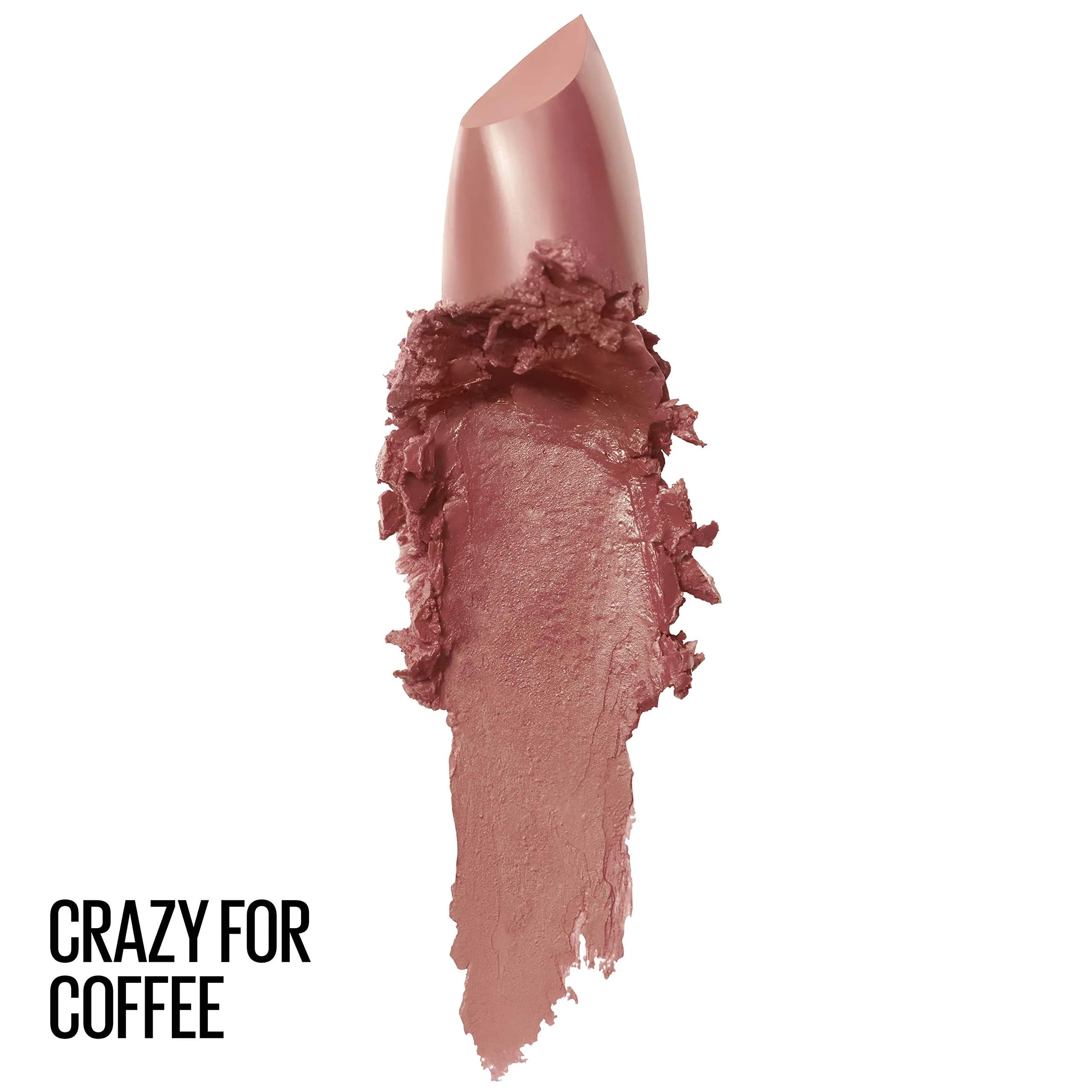 Maybelline Color Sensational Lipstick 275 Crazy For Coffee - Creamy Hydrating Nude Pink Lip Color, 4g - view 2