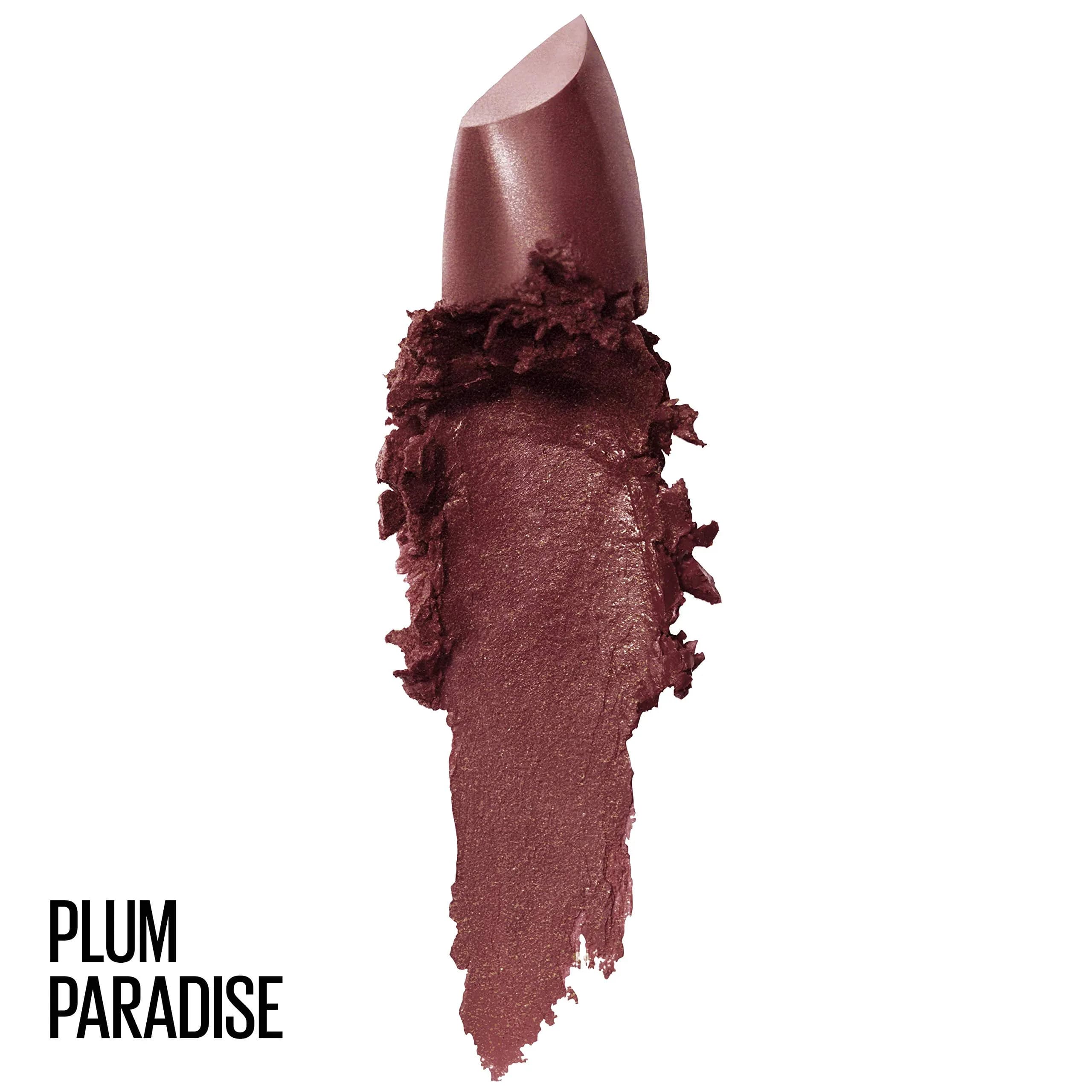 Maybelline Color Sensational Lipstick 425 Plum Paradise: Creamy Hydrating Wine Plum Lip Color - view 2