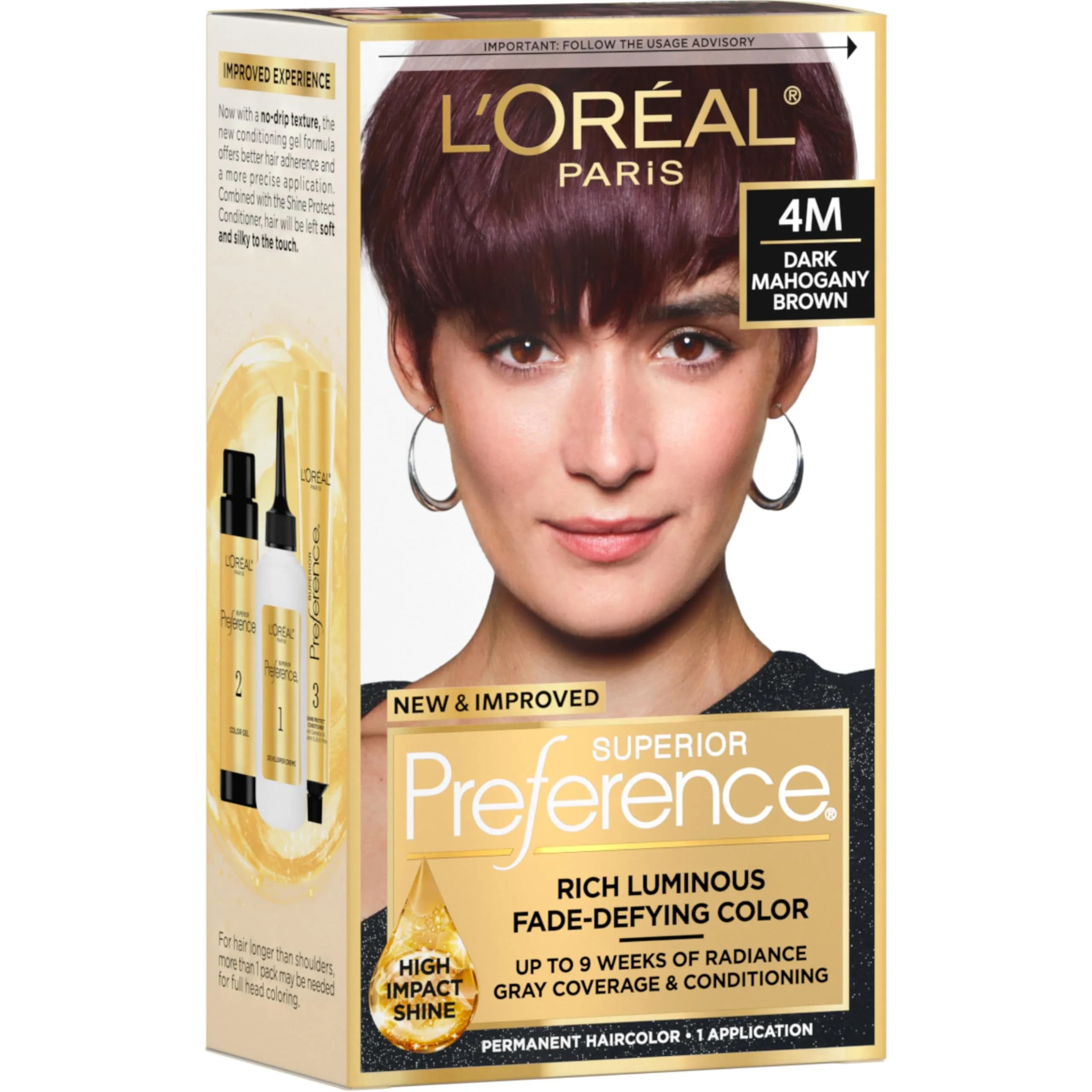 L'Oreal Paris Superior Preference Blacks & Browns 1 Count Permanent Hair Color - Ultra Light Ash Brown - main product image