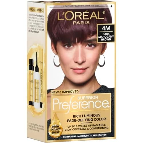 L'Oreal Paris Superior Preference Blacks & Browns 1 Count Permanent Hair Color - Ultra Light Ash Brown thumbnail 1