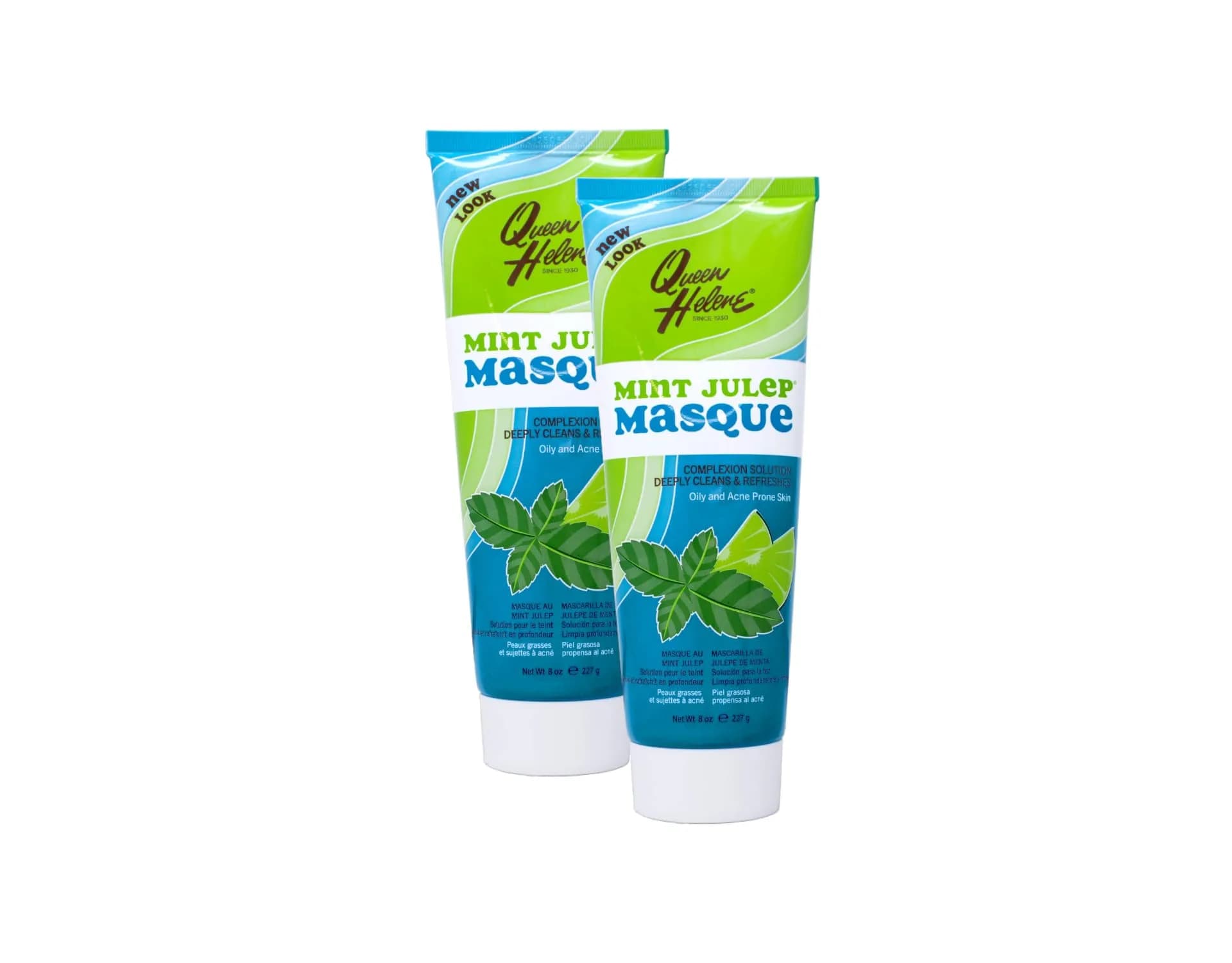 Queen Helene Mint Julep Masque 236ml (8 Fl Oz) | Deep Cleansing for Oily & Acne-Prone Skin — 8 Ounce