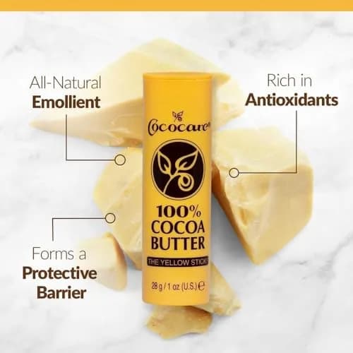 COCOCARE Coco Cocoa Butter Stick 1 oz | Lightly Scented, Unflavored, 8 Pack thumbnail 3