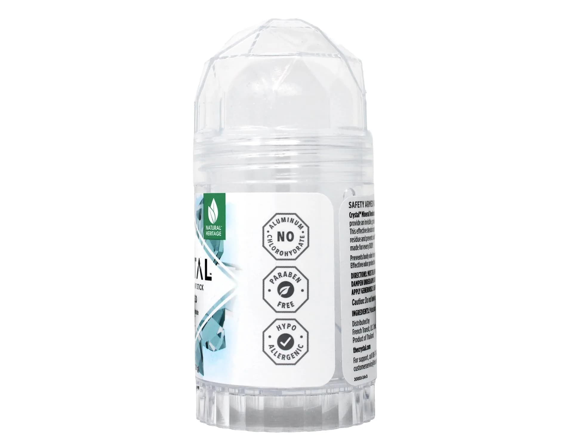 Crystal Essence Mineral Deodorant Stick Unscented 4.25 oz (Pack of 12) | 24-Hour Odor Protection - view 2