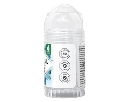 Crystal Essence Mineral Deodorant Stick Unscented 4.25 oz (Pack of 12) | 24-Hour Odor Protection thumbnail 2