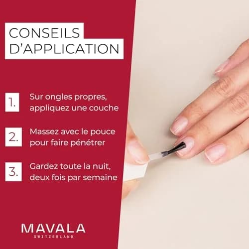 Mavala Mava Flex for Dry, Hard Nails 0.34oz | Restores Flexibility & Shine thumbnail 6