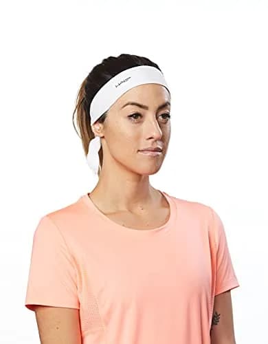 Halo Headband Halo I- Tie Sweatband for Men & Women | Moisture Wicking Dryline Fabric, Pink, One Size thumbnail 4