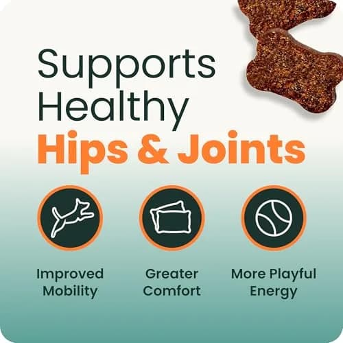 VetriScience Extra Strength Hip & Joint Dog Chews | 120 Chews (272g) thumbnail 3