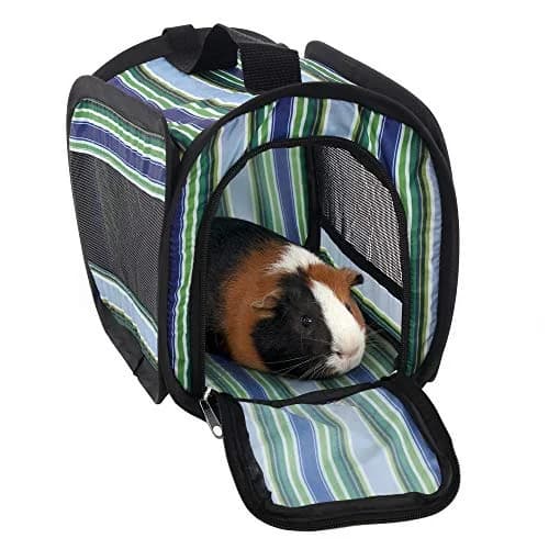 Ware Manufacturing Twist-N-Go Small Pet Carrier - Large | Durable Nylon with Scratch-Proof Screen thumbnail 2