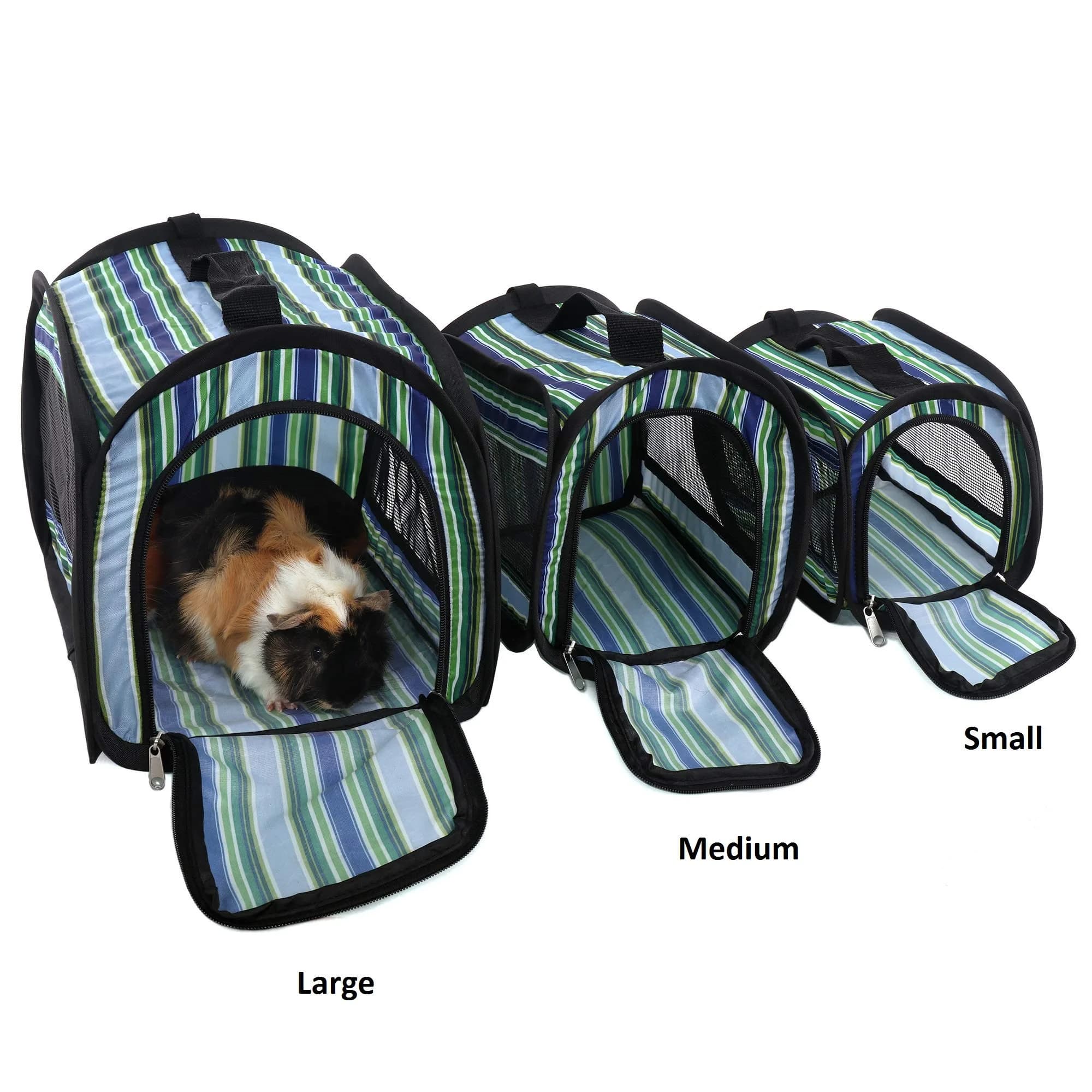 Ware Manufacturing Twist-N-Go Small Pet Carrier | 19.05cm (7.5" L) x 17.78cm (7" W) x 17.78cm (7" H) - view 3