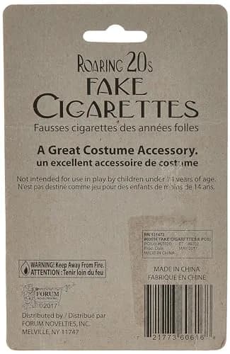 Forum Novelties Fake Cigarettes (Standard) | 12-Pack, Multicolor thumbnail 2