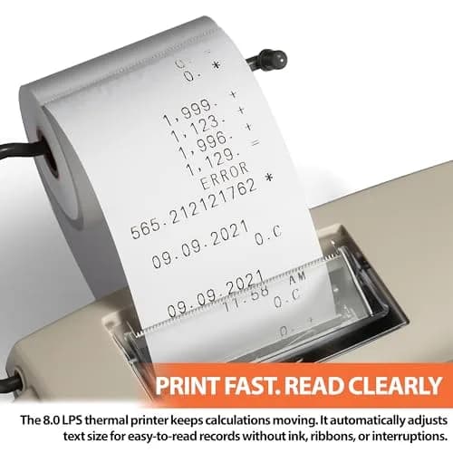 Victor Thermal Printing Calculator 1310 | 12-Digit Big Print & Thermal Ink-Free Printing thumbnail 5