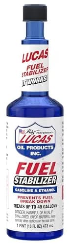 Lucas Oil Fuel Stabilizer 15 oz (443 ml) | Prevents Fuel Degradation & Cleans Fuel Systems thumbnail 1