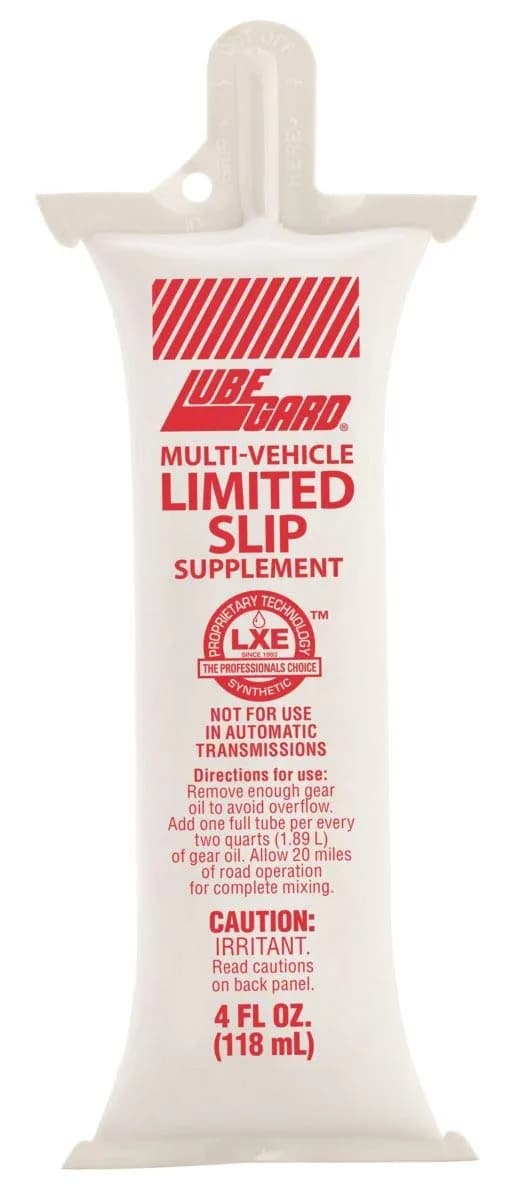 Lubegard 31904 Universal Limited Slip Supplement 4 fl oz (118 ml) | Eliminates Differential Chatter — white