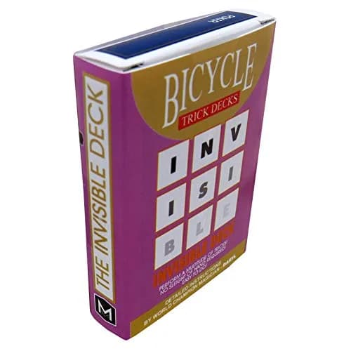 Bicycle Invisible Deck - Blue | Easy Magic Trick for All Ages thumbnail 1