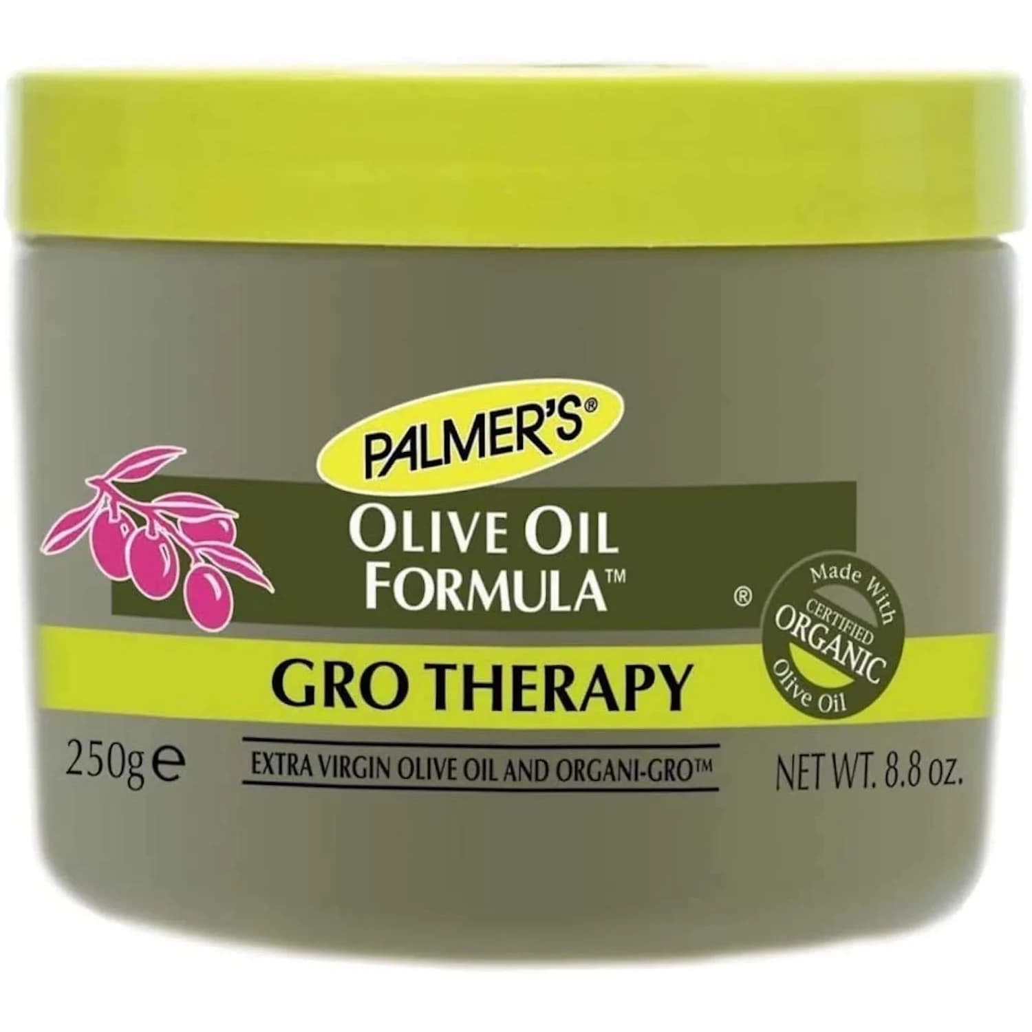 Palmer's Olive Oil Formula Gro Therapy Balm 250ml (8.8 Fl Oz) | Restores Softness & Manageability — 8.8 Ounce