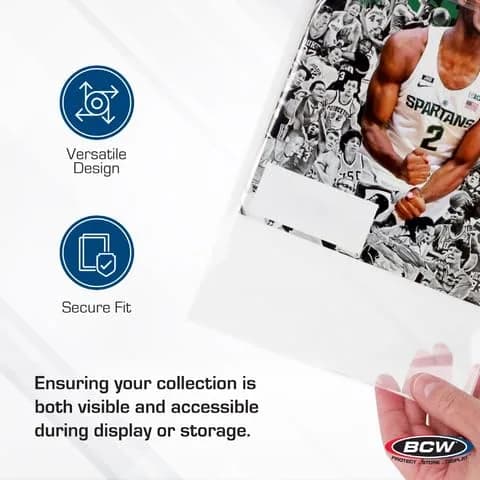 BCW Magazine Bags - 200 Count | Fits Standard 8.5 x 11 Inch Magazines | Acid-Free Polypropylene Sleeves for Collectors thumbnail 6
