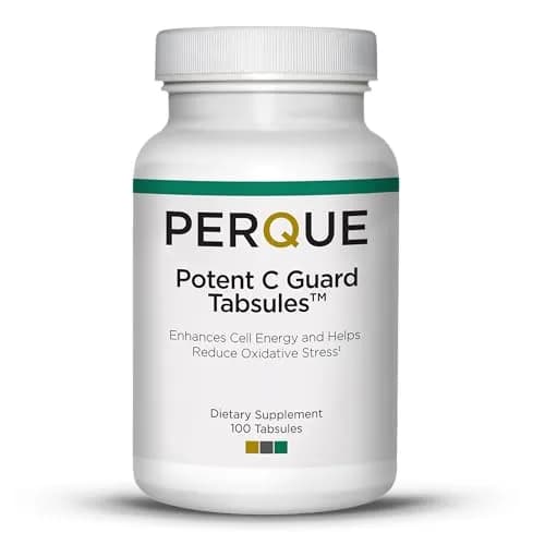 PERQUE Potent C Guard 1000 mg | Vegetarian Vitamin C Supplement for Adults in India thumbnail 1