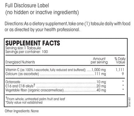 PERQUE Potent C Guard 1000 mg | Vegetarian Vitamin C Supplement for Adults in India thumbnail 6