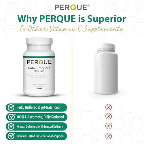 PERQUE Potent C Guard 1000 mg | Vegetarian Vitamin C Supplement for Adults in India thumbnail 7