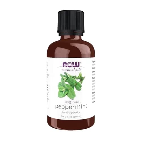 NOW Peppermint Essential Oil 59ml (2 Fl Oz) | Invigorating, Pure, Steam Distilled thumbnail 1