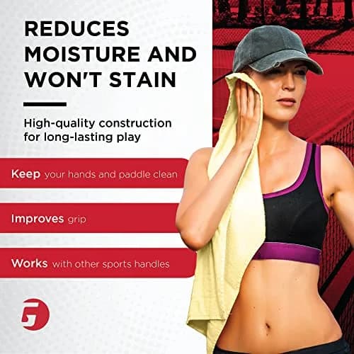 GAMMA Tacky Towel 8"x5" | Non-Toxic Grip Traction Enhancer for Tennis & Golf thumbnail 4