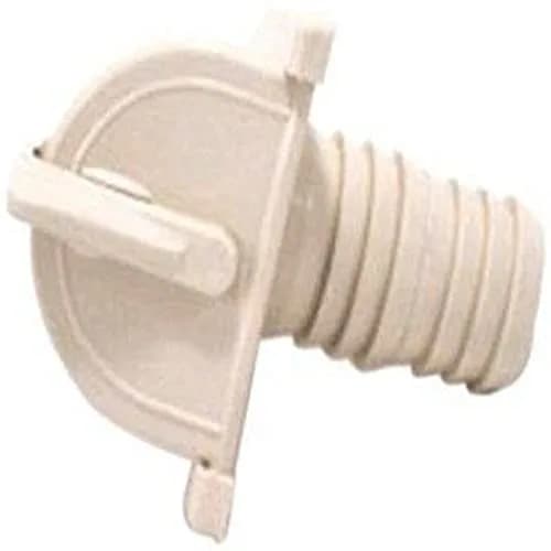Valterra RF911 Ivory Bulk Water Fill Inlet with O-Ring Seal - 0.375 inch (9.5mm) | Leak-Proof RV Water Fill thumbnail 1
