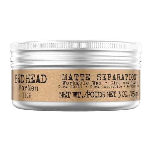 TIGI Bed Head for Men Matte Separation Workable Wax 88ml (3 Ounce) | Firm Hold, Matte Finish thumbnail 1
