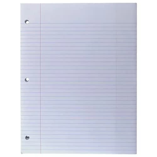 Top Flight Filler Paper College Rule 150 Sheets | 21.6 x 27.9 cm (8.5 x 11 Inches) thumbnail 2