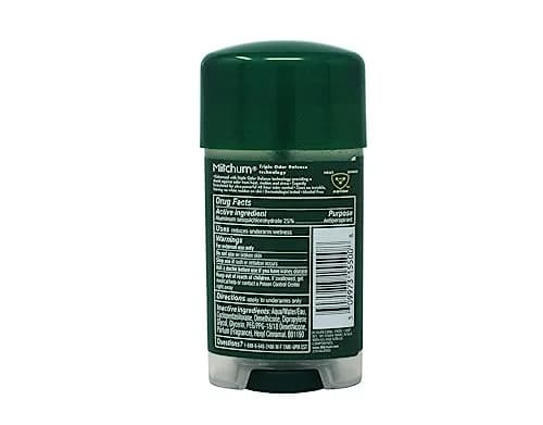 Mitchum Men's Gel Deodorant Unscented 4.5 oz (2-Pack) | 48-Hour Wetness Protection thumbnail 4
