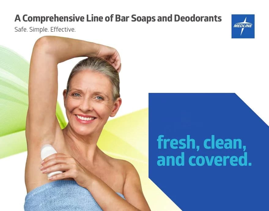 Medline MedSpa Roll-On Antiperspirant 1.5 oz | Long-Lasting Sweat & Odor Protection thumbnail 5