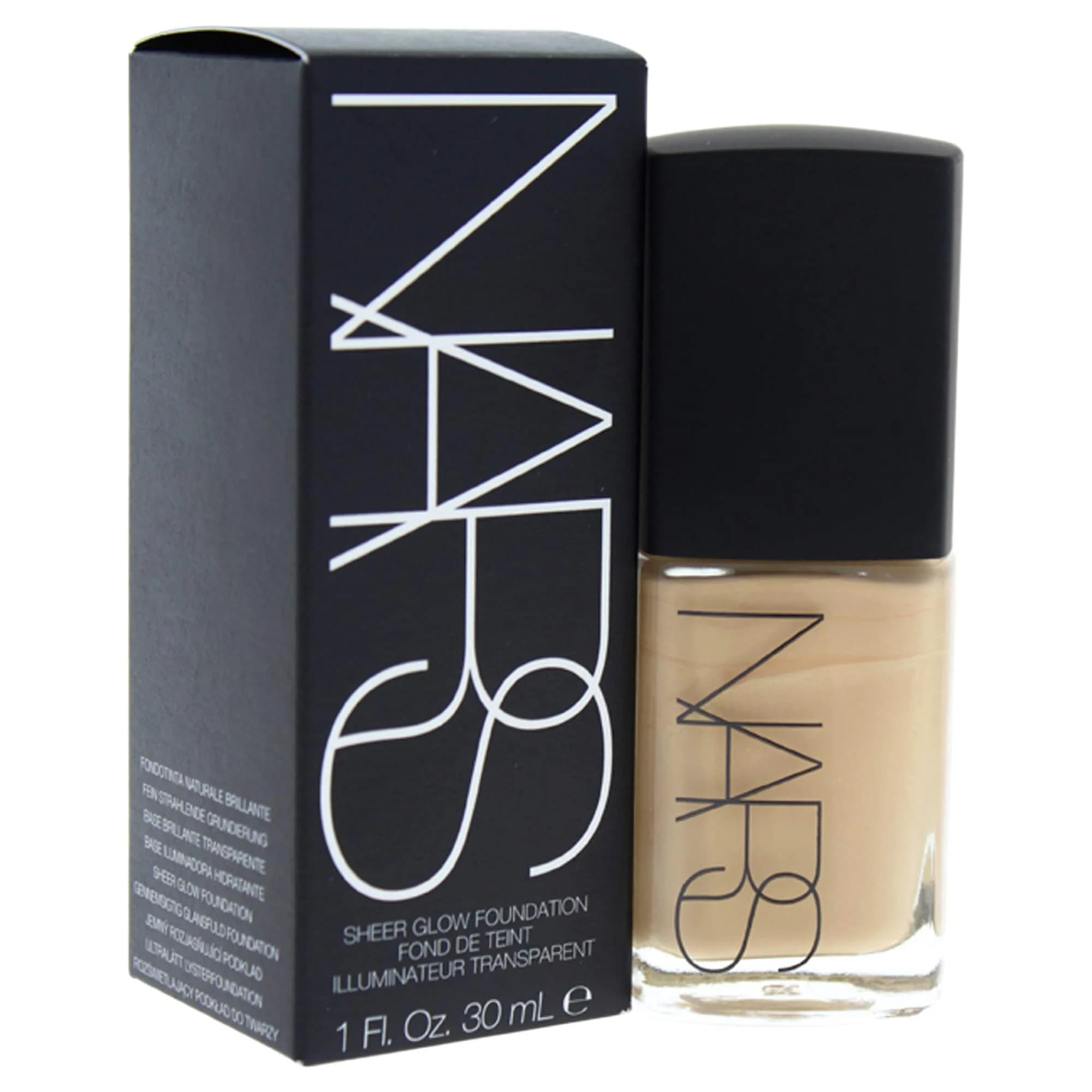 NARS Sheer Glow Foundation - Punjab/Medium | Radiant, Hydrating, 30ml