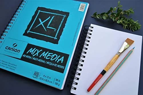 Canson XL Mix Media Pad 9x12 Inches (224 gsm / 150 lb) | 60 Sheets, French Made thumbnail 2