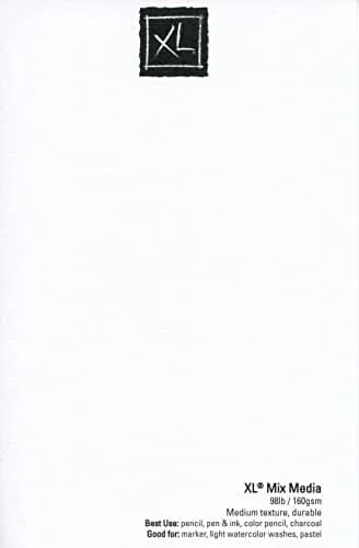 Canson XL Mix Media Pad 11x14 Inches | 60 Sheets of 90lb (160gsm) Paper thumbnail 3