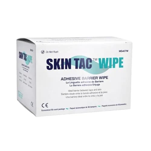 Torbot Skin-Tac™ Adhesive Barrier Wipes 50 count | Latex-Free, Hypoallergenic, Skin-Friendly (70-120 chars) thumbnail 1