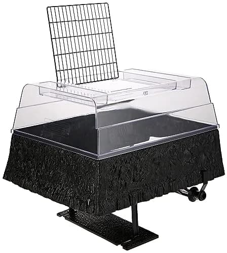 Penn-Plax Reptology Turtle Topper – Above Tank Basking Platform for 55 Gallon Tanks, Black thumbnail 3
