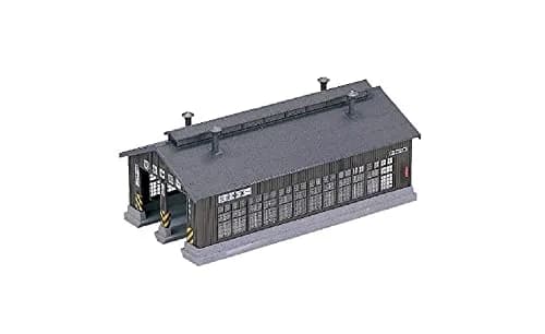 Kato N Scale Unitrack 2-Stall Engine House Kit | Model Railway Building for Enthusiasts thumbnail 1